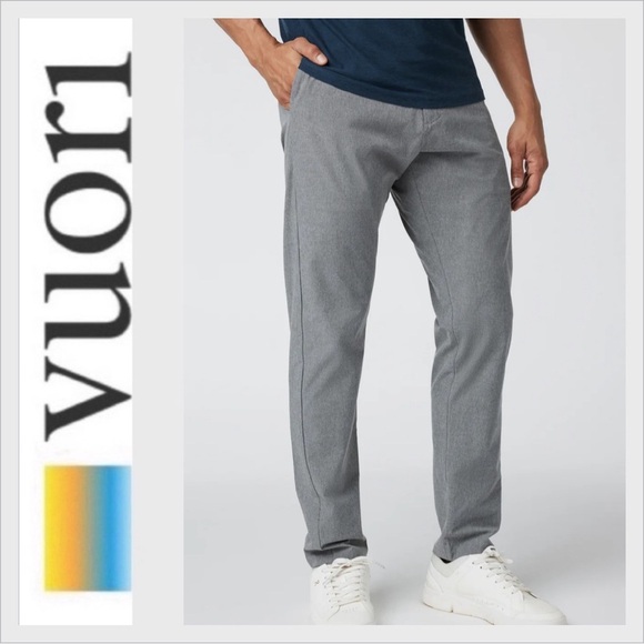 NWOT Vuori Aim Pants 36x32 concrete